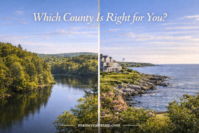 Comparing Maine’s Coastal Counties: Cumberland vs York County Real Estate