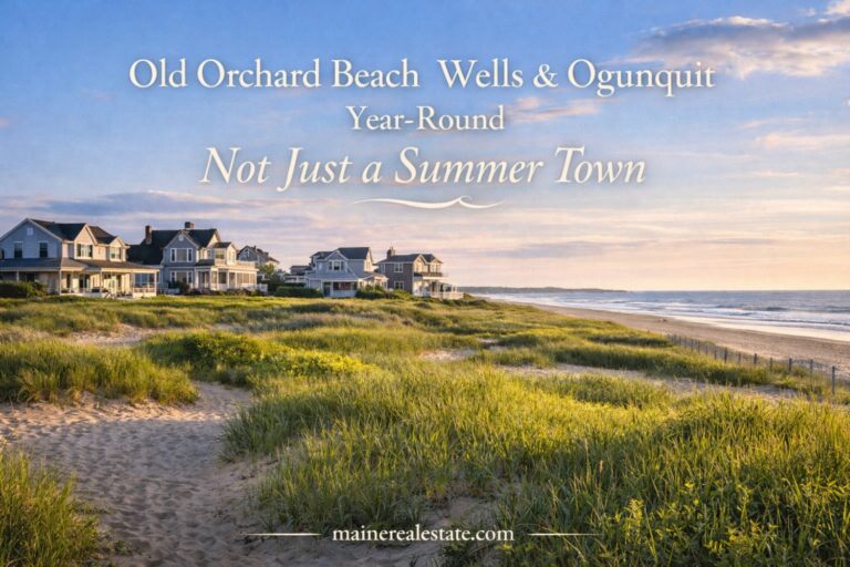 Old Orchard Beach, Wells & Ogunquit: Year-Round Living in Maine’s Beach Towns